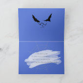 Carte Joyeuse fête d'Halloween "Traite ou Tic" (Intérieur)