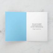 Carte Joyeuse fête du Canada Gâteau au castor et à l'ori (Intérieur)