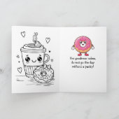 Carte Joyeuse Fête nationale de la pâtisserie | 9 décemb (Intérieur)