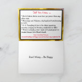 Carte Joyeuse Fête nationale des amateurs de bière, Drôl (Intérieur)