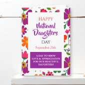 Carte Joyeuse Fête nationale des filles