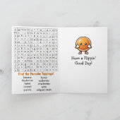 Carte Joyeuse Fête Nationale des Flapjacks | 7 mars (Intérieur)