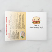 Carte Joyeuse Fête Nationale du Jambon | 18 décembre (Intérieur)