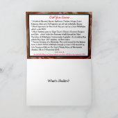 Carte Joyeuse Fête nationale du milkshake au chocolat 12 (Intérieur)