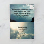 CARTE JOYEUSE FILLE D'ANNIVERSAIRE (Intérieur)