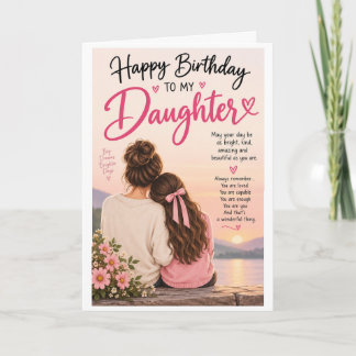Carte Joyeuse Fille D'anniversaire