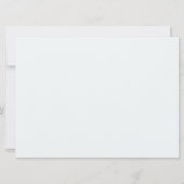 Carte Joyeuse forêt de Noël, baies rouges, Pinecones (Dos)