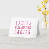 Carte Joyeuse Galentine's Day (Fleur jaune)