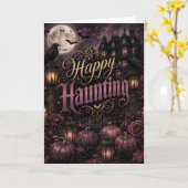 Carte Joyeuse Hantise (Fleur jaune)