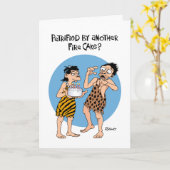 Carte Joyeuse journée de gâteau de feu (Fleur jaune)