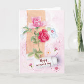 Carte Joyeuse journée de la femme (Devant)