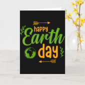 Carte Joyeuse Journée de la Terre  (Fleur jaune)