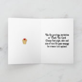 Carte Joyeuse journée de Popover Cherry (Intérieur)