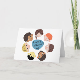 Carte joyeuse journée des enfants