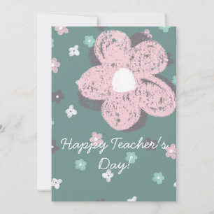 Carte Joyeuse journée des enseignants