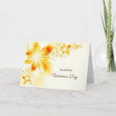 Carte Joyeuse Journée des femmes (Devant)