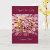 Carte Joyeuse journée des garçons pour les femmes (Fleur jaune)