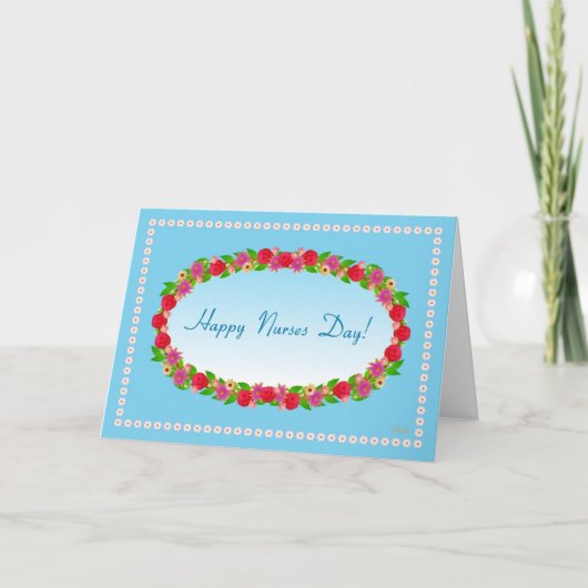 Carte Joyeuse Journée des infirmières ! (Devant)