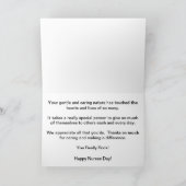 Carte Joyeuse Journée des infirmières Vous faites vraime (Intérieur)