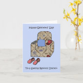 Carte Joyeuse journée des médecins à la retraite (Fleur jaune)