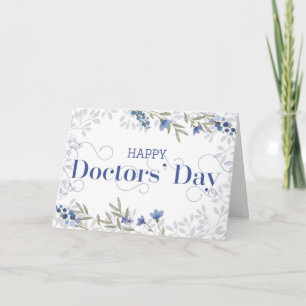 Carte Joyeuse journée des médecins - texte Tourbillonnan
