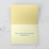 Carte Joyeuse journée des professionnels administratifs, (Intérieur)