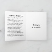 Carte Joyeuse Journée Mondiale de la Barbe ! Drôles de F (Intérieur)