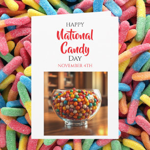 Carte Joyeuse Journée nationale de la confiserie 4 nov