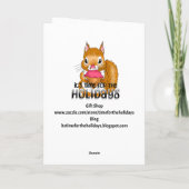 Carte Joyeuse Journée nationale de la fraise | 27 févrie (Dos)