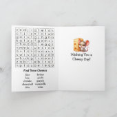 Carte Joyeuse Journée Nationale des Fritures de Fromage  (Intérieur)