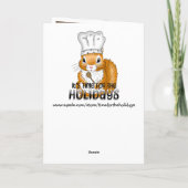 Carte Joyeuse Journée nationale du beurre de cacahuète e (Dos)