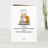 Carte Joyeuse Journée nationale du cupcake au chocolat (Dos)