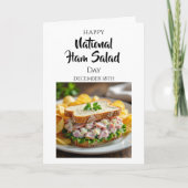 Carte Joyeuse Journée Nationale du Jambon | 18 décembre (Devant)