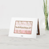 Carte Joyeuse Journée nationale du milkshake au chocolat (Dos)