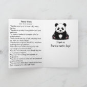 Carte Joyeuse Journée nationale du panda | 16 mars (Intérieur)
