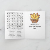 Carte Joyeuse Journée nationale du tempura | 7 janvier (Intérieur)