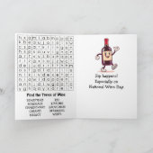 Carte Joyeuse Journée nationale du vin ! 18 février (Intérieur)