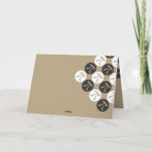 Carte Joyeuse Journée Pi (Dos)