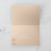 Carte Joyeuse maman d'anniversaire - Illustration Fleur (Intérieur)