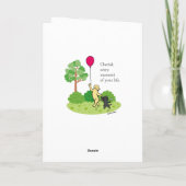 Carte Joyeuse Marche Labradors Cherish (Dos)