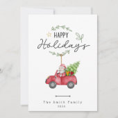 Carte Joyeuse Noël Appartement (Devant)