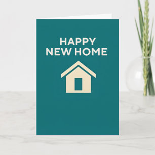 Carte Joyeuse Nouvelle Maison x sarcelle