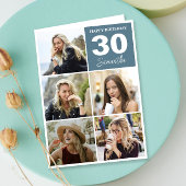 Carte Joyeuse photo d'anniversaire | Coller n'importe qu