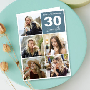 Carte Joyeuse photo d'anniversaire Coller n'importe qu