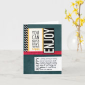 Carte joyeuse pliée 4"x5.6" vierge (Fleur jaune)