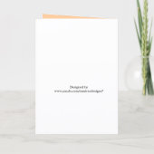 Carte Joyeuse première fête des pères bébé orteils (Dos)
