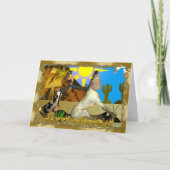 Carte Joyeuse prise de racines 4e anniversaire (Devant)