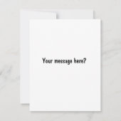 Carte Joyeuse retraite aquarelle simple bleu vert (Dos)