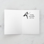 Carte Joyeuse retraite Hockey sur glace Sport (Intérieur)