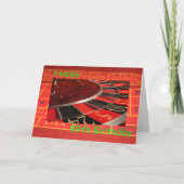 Carte Joyeuse Roulette 99e anniversaire (Devant)